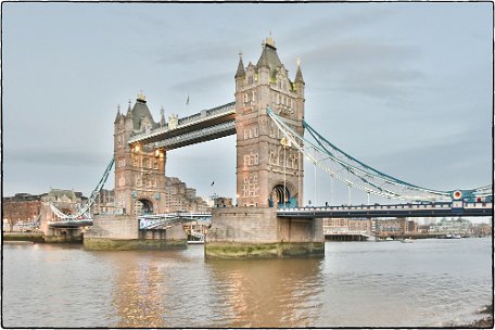 the-tower-bridge-7_24070060965_o Tower Bridge (built 1886–1894) is a combined bascule and suspension bridge in London. The bridge crosses the River Thames close to the Tower of London and has...